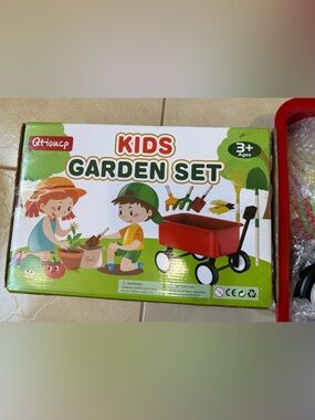 Kids Gardening Set with Wheelbarrow – Complete Outdoor Garden Play Set